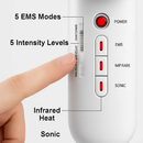 Ultrasonic Body Shaping Machine 3-in-1 EMS Massager by LJGDeals
