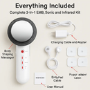 Ultrasonic Body Shaping Machine 3-in-1 EMS Massager by LJGDeals