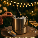 Double-Wall Stainless Steel Ice Bucket for Parties by LJGDeals