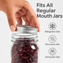 Regular Mouth Canning Jar Metal Rings Replacement Bands by LJGDeals