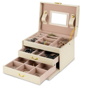 Jewelry Case Organizer: Lockable Travel Box by LJGDeals