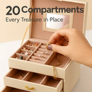 Jewelry Case Organizer: Lockable Travel Box by LJGDeals