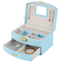 2-Layer Jewelry Box for Rings, Earrings, Necklaces by LJGDeals