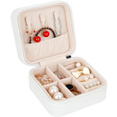 Mini Jewelry Storage Box: Portable Organizer for Rings by LJGDeals