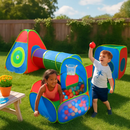 Kids Ball Pit Tents Pop Up Playhouse with Tunnels by LJGDeals