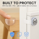 Kids Safety Locks with Corner Protectors by LJGDeals