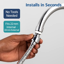 Movable Kitchen Tap Head with Rotatable Swivel and Hose by LJGDeals