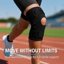 Knee Brace Open Patella with Adjustable Hinges for Sports by LJGDeals
