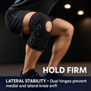 Knee Brace Open Patella with Adjustable Hinges for Sports by LJGDeals