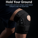 Knee Brace Open Patella with Adjustable Hinges for Sports by LJGDeals
