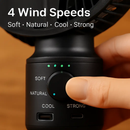 Foldable Camping Fan with Oscillating Tripod and USB Power by LJGDeals