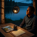 Foldable Camping Fan with Oscillating Tripod and USB Power by LJGDeals