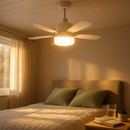 12W Socket Ceiling Fan with Lights and Remote by LJGDeals