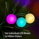Collapsible Christmas Tree Lights with Remote App Control by LJGDeals