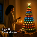 Collapsible Christmas Tree Lights with Remote App Control by LJGDeals
