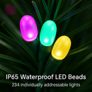 Collapsible Christmas Tree Lights with Remote App Control by LJGDeals