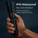 Tactical LED Flashlight Zoomable Spotlight for Outdoor Use by LJGDeals