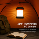Solar Camping Lantern Collapsible Tent Lamp by LJGDeals