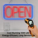 LED Open Sign with Adjustable Brightness by LJGDeals