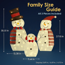 2D Christmas Snowman Yard Decoration with LED Lights by LJGDeals