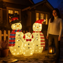 2D Christmas Snowman Yard Decoration with LED Lights by LJGDeals