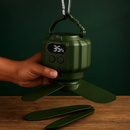 Portable Camping Ceiling LED Fan with 3-Speed Wind & Light by LJGDeals