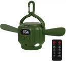 Portable Camping Ceiling LED Fan with 3-Speed Wind & Light by LJGDeals