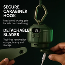 Portable Camping Ceiling LED Fan with 3-Speed Wind & Light by LJGDeals