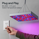 LED Grow Light Full Spectrum Hanging 225 LEDs Plant Grow Lamp Indoor Grow Light for Greenhouse Succulents Seedlings Plants Veg and Flower（15W LEDs） by LJGDeals