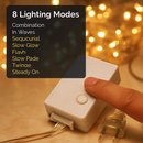 3M 300 LEDs String Curtain Light IP44 String Fairy Lights Party Xmas Decor Lamps W/ Remote by LJGDeals