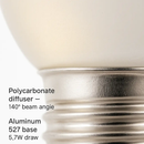 1.6 Million Color Smart Wireless LED Bulb Light by LJGDeals