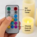 Flameless Candle Set with Remote and Timer by LJGDeals