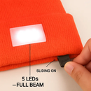Unisex 5 LED Knitted Beanie Winter Warm Hat Camping Jogging Running Cap Headlamp by LJGDeals