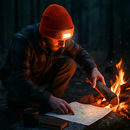 Unisex 5 LED Knitted Beanie Winter Warm Hat Camping Jogging Running Cap Headlamp by LJGDeals