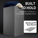 Foldable Laundry Hampers with Lid, Handles & Storage by LJGDeals