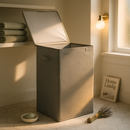Foldable Laundry Hampers with Lid, Handles & Storage by LJGDeals