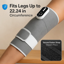 Cordless Leg Massager with Heat and Air Compression by LJGDeals