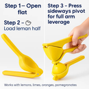Lemon Squeezer Fold Flat Design 2-Hand Pivot by LJGDeals