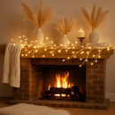 Lighted Birch Garland with Timer, 8 Modes, Outdoor by LJGDeals