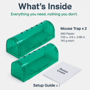 Humane Mouse Trap - Live Catch, Reusable, Safe for Mice by LJGDeals