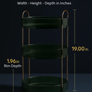 3 Tier Rotating Makeup Organizer for Perfume and Cosmetics by LJGDeals