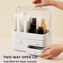 3-Tier Makeup Organizer with Drawers and Lid by LJGDeals