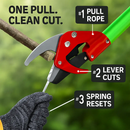 Extendable Manual Pole Saw for High Branches by LJGDeals