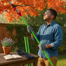 Extendable Manual Pole Saw for High Branches by LJGDeals
