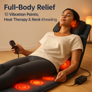 Full Body Massage Mat with Heat and Neck Pillow by LJGDeals