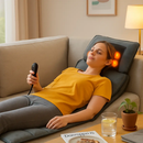 Full Body Massage Mat with Heat and Neck Pillow by LJGDeals