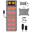 Full Body Massage Mat with Heat and Neck Pillow by LJGDeals