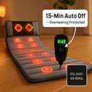 Full Body Massage Mat with Heat and Neck Pillow by LJGDeals