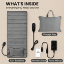 Full Body Massage Mat with Heat and Neck Pillow by LJGDeals