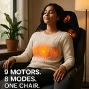 Full Body Massage Chair Pad with Heat for Home & Car by LJGDeals